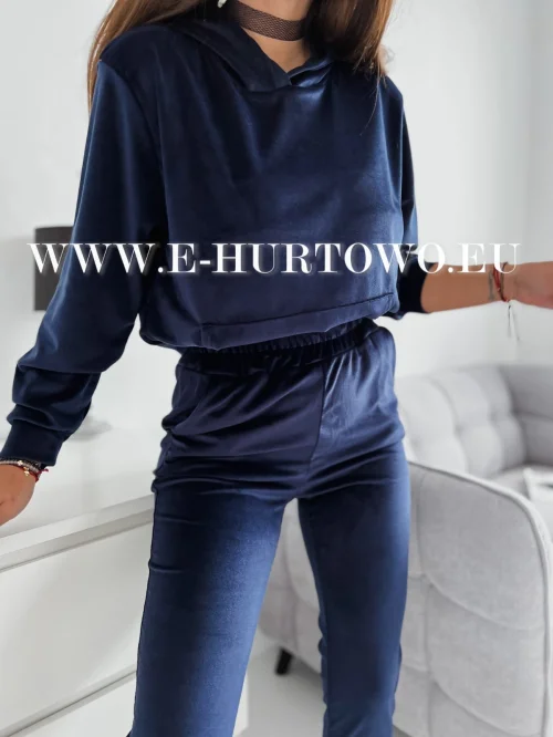 Komplet dres damski welurowy DA523301