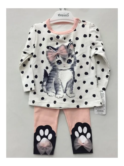 Komplet dziewczęcy NE2795 (6M-12M) 1