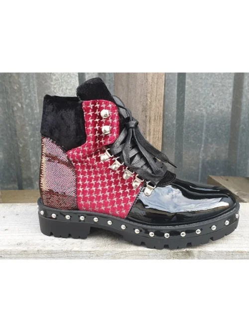 Obuwie damskie LL193 WINE (36-41)