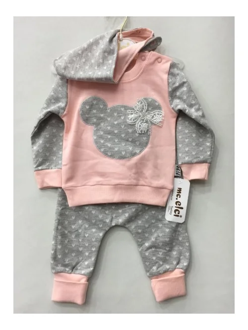 Komplet dres dziewczęcy MCEL6249 (62-74) 2