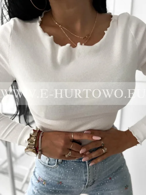 Bluzka damska prążek MOT331