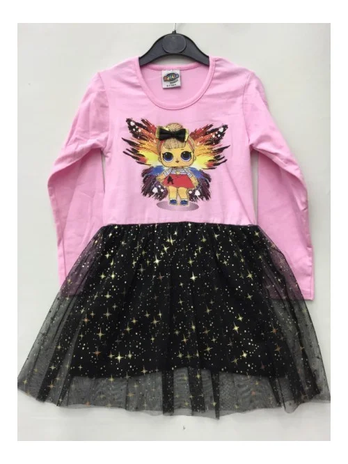 Sukienka dziewczęca MON65(3-7L) 4