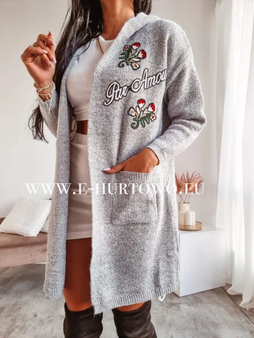 Narzutka swetry damskie SG6955