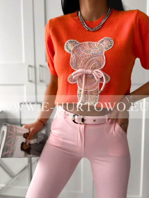 Bluzka sweterkowa damska BLD3690