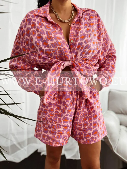 Komplet damski muślin SG3961