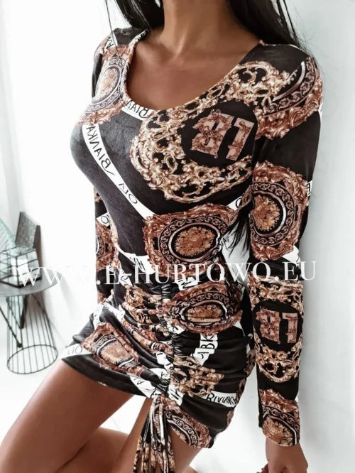 Sukienka tunika damska UE896658