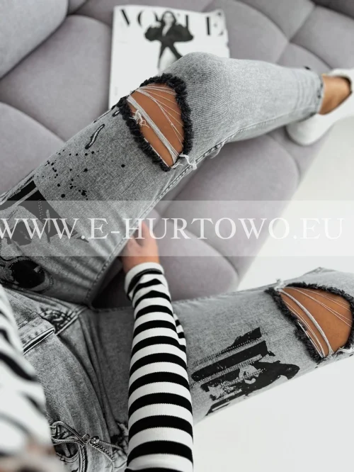 Spodnie damskie UEF44401