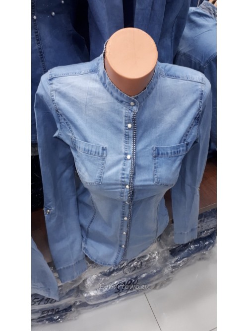 Koszula damska jeans KP62 (xs-XL)