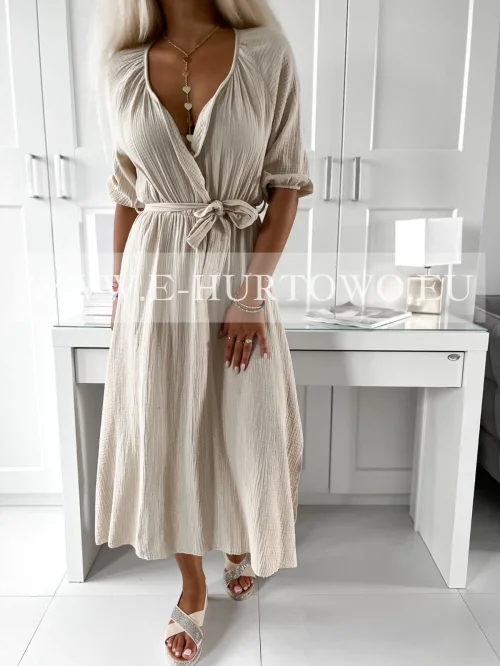 Sukienka damska muślin SG39857