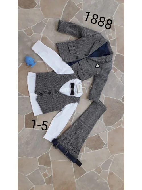 Komplet chłopięcy 1888