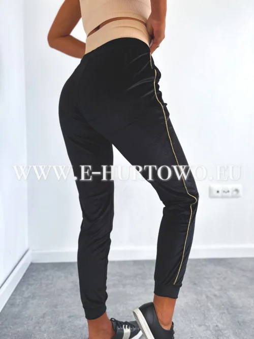 Spodnie damskie welurowe LLT8336