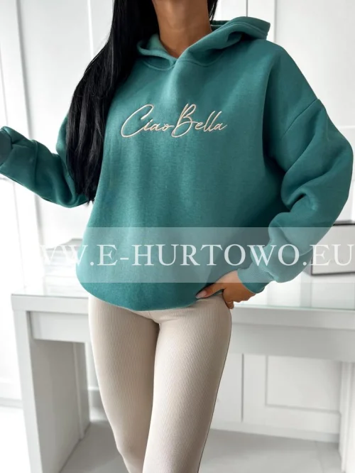 Bluza damska MOT6988 ocieplane