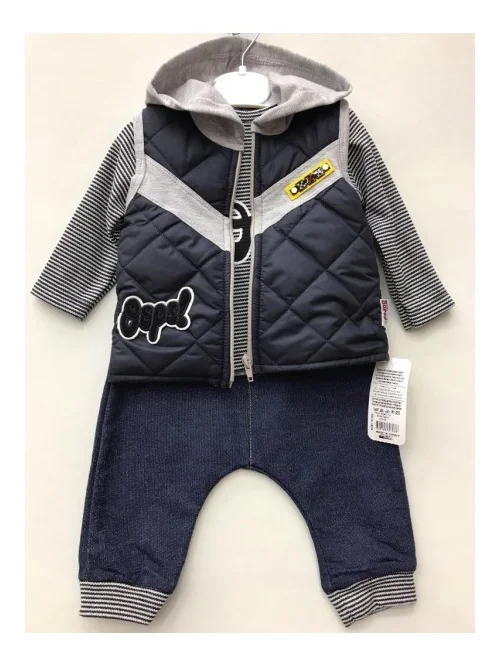 Komplet chłopięcy BRY19703 (9M-18M) 4