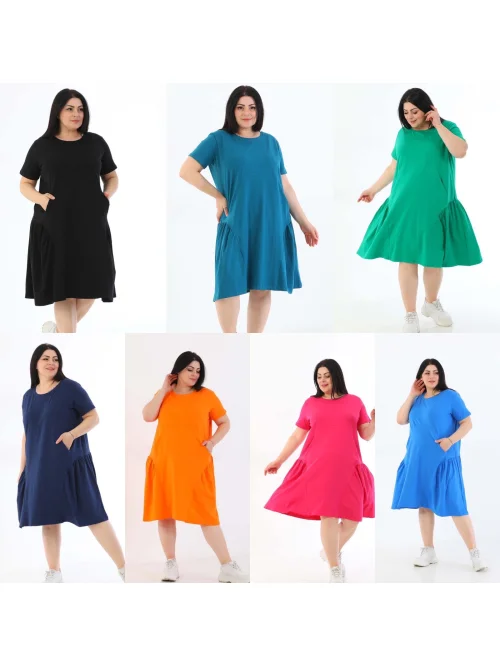 Sukienka plus size SRJ7865