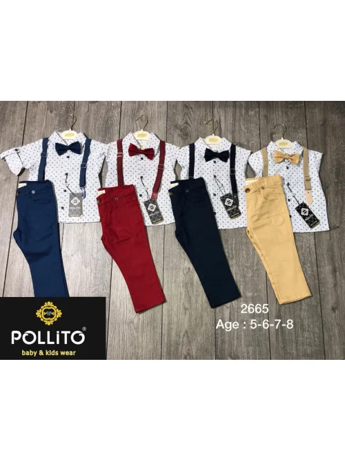 Komplet chłopięcy 2665 (5-8)