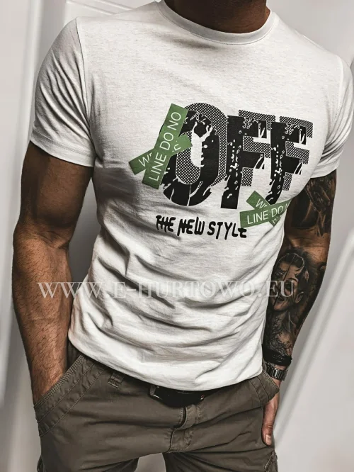 Bluzka t-shirt męski ZZ021 (M-2XL)