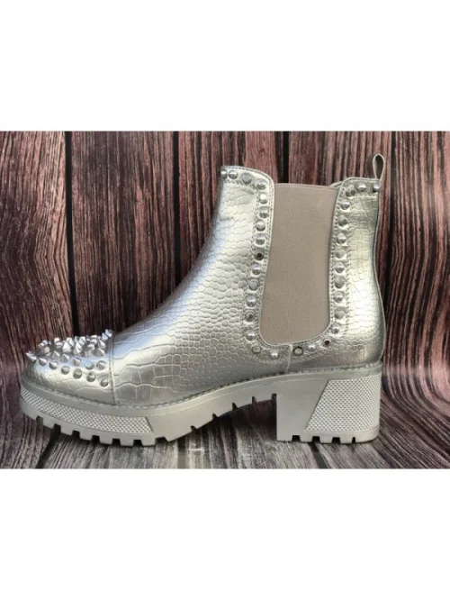 Obuwie damskie NC979 SILVER