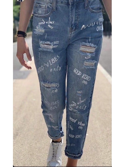 Spodnie damskie jeans G009 (S-XL)
