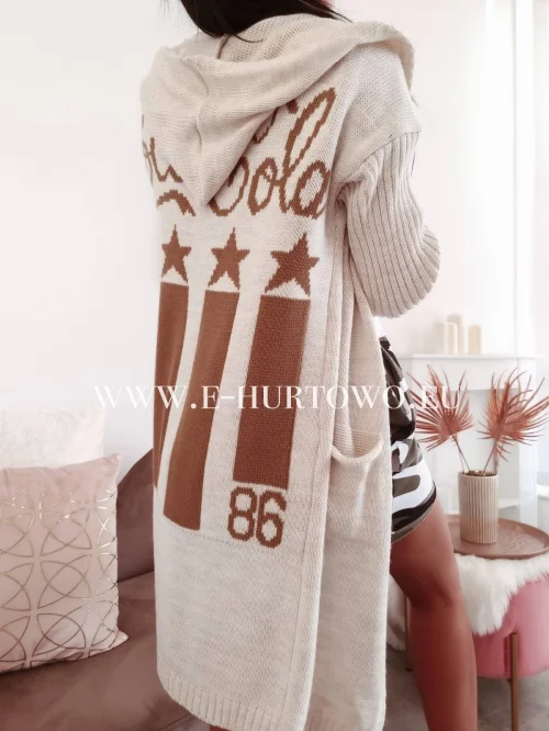 Swetry narzutki damskie SB2054