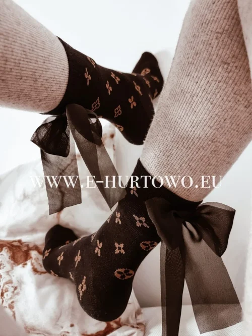 Skarpety zakolanówki damskie KD40