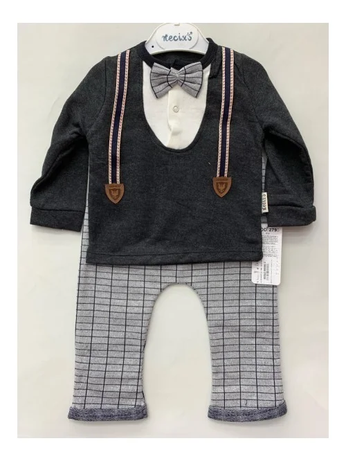 Komplet chłopięcy NE 2793 (6M-12M) 2
