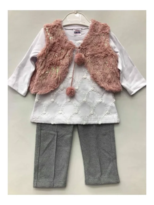 Komplet dziewczęcy BL2116 (6M-2L) 3