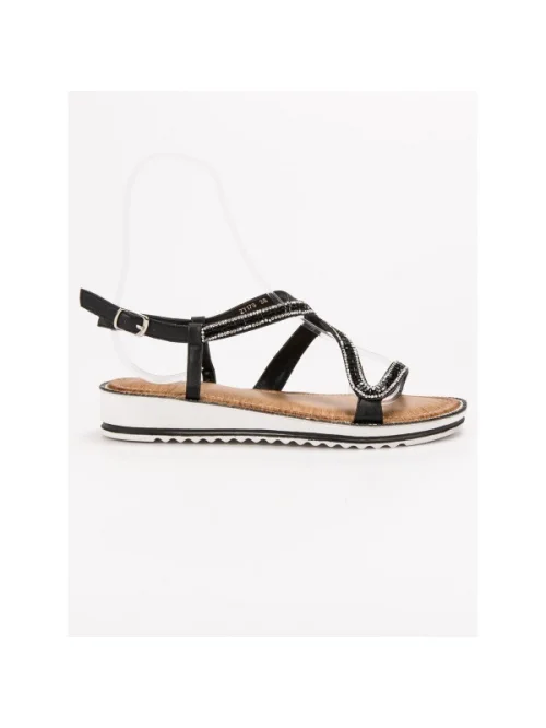 Sandały damskie ZY178 BLACK (36-41)