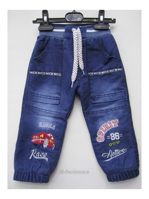 Spodnie chłopięce FRJ 81032 ociep.(92-104) 1