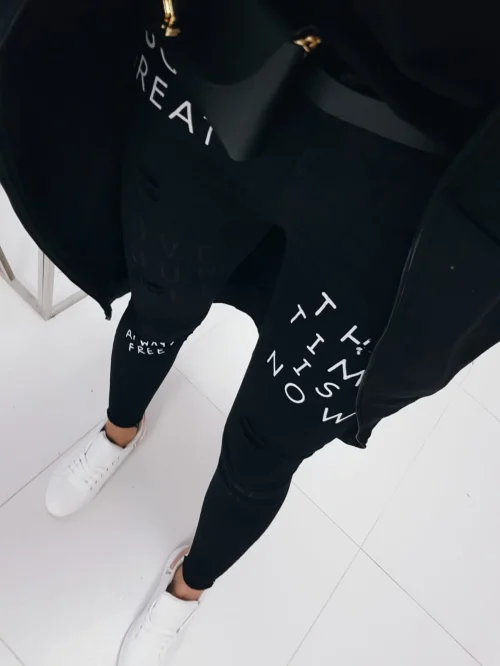 Spodnie damskie jeans (XS-XL) A3599