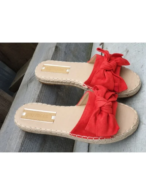 Klapki damskie A648 RED (36-41)