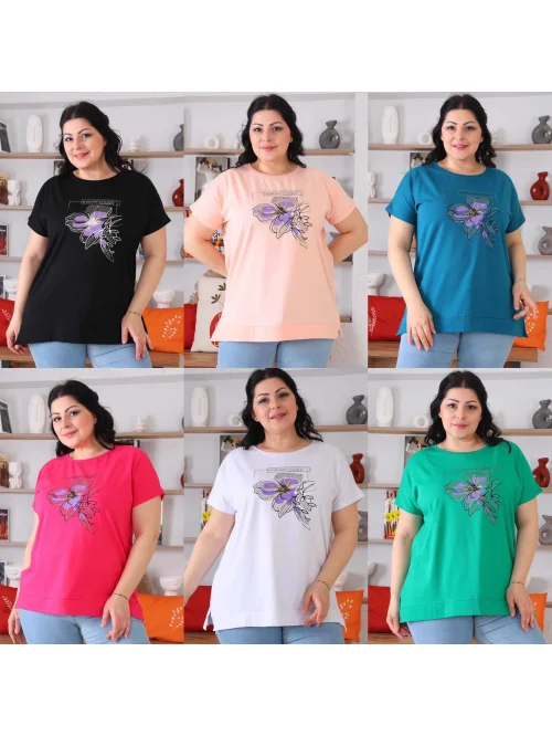 Bluzka plus size SRJ88990