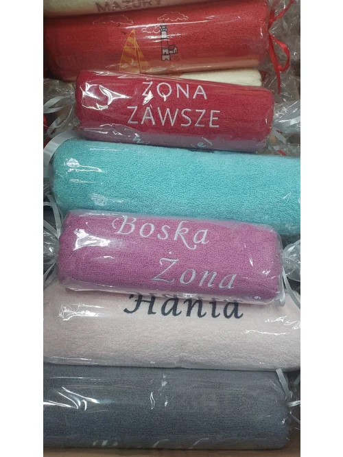 Ręcznik z haftem Na zamówienie ZUZ2587