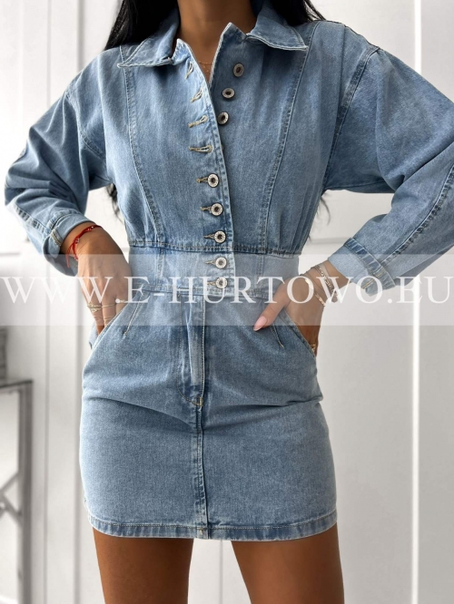 Sukienka damska jeans SDG3042