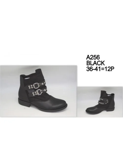 Obuwie damskie A256 BLACK (36-41)