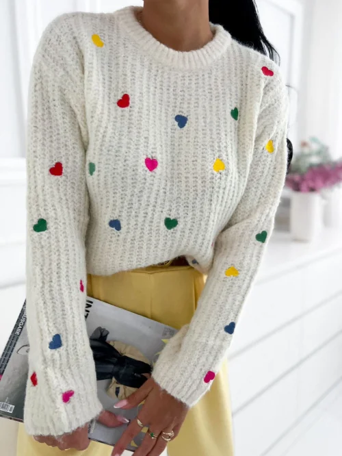 Sweterek damski E3389