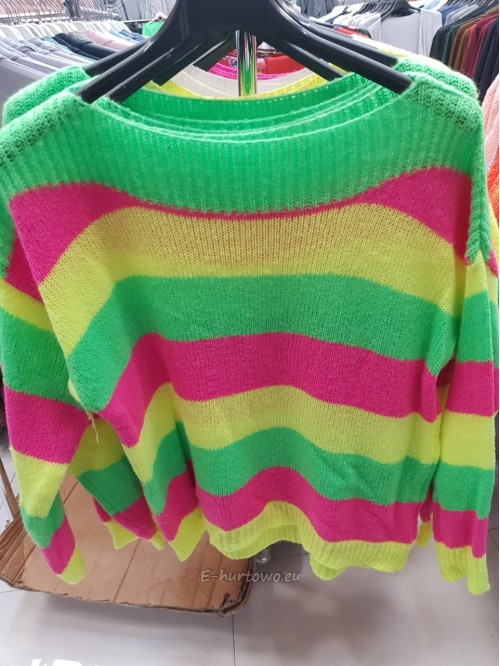 Sweterek damski neon KL732