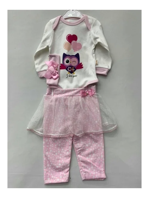 Komplet dziewczęcy MN 126 (62-74) 2