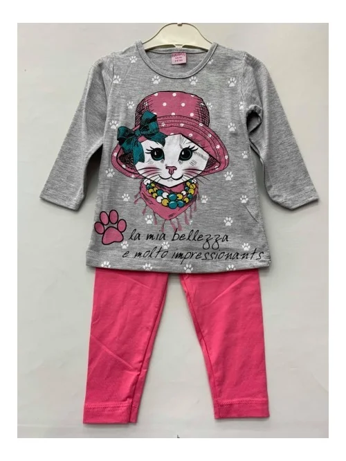 Komplet dziewczęcy KC3936 (104-116) 3