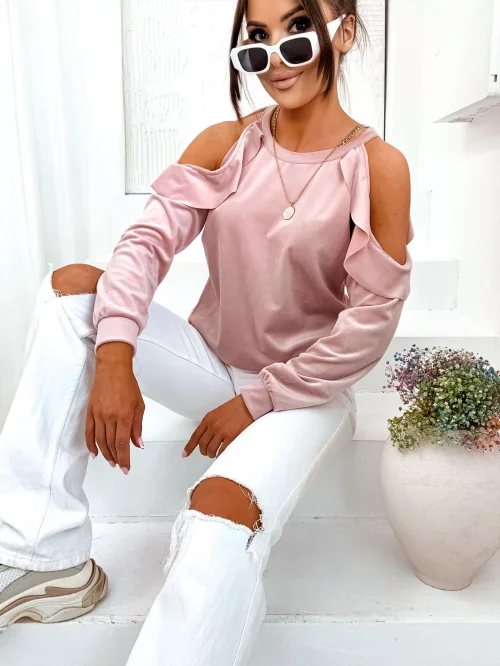 Bluzka Damska welur IKM20644