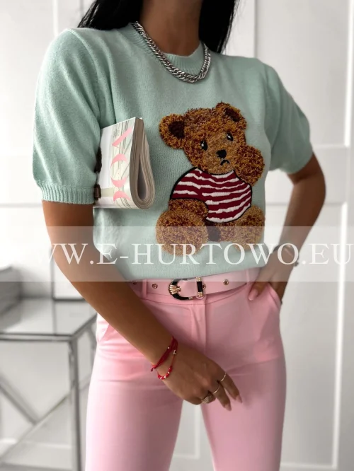 Bluzka sweterkowa damska BLD3689