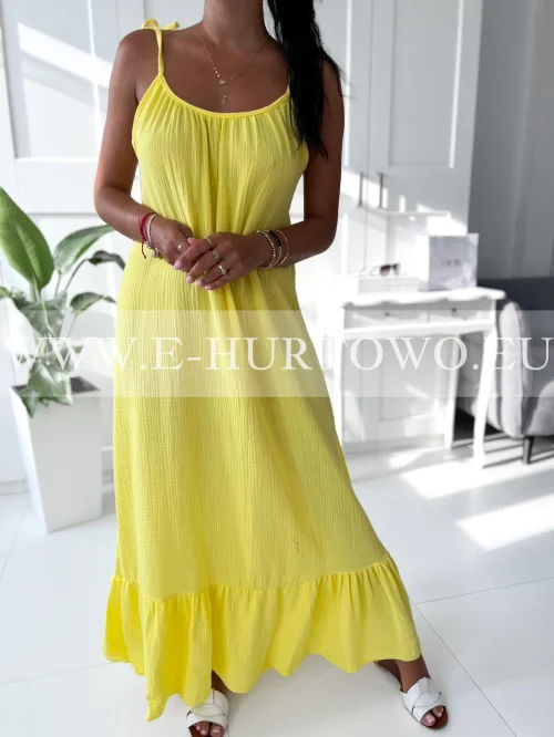 Sukienka damska muślinowa SA187152