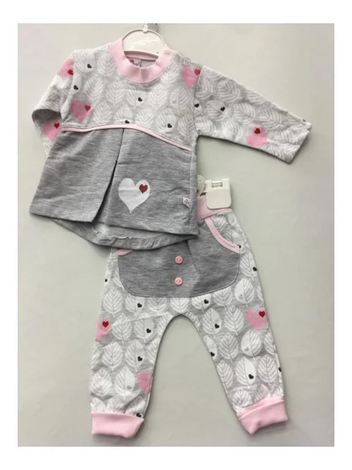 Komplet dziewczęcy BOB 348 (74-86) 1