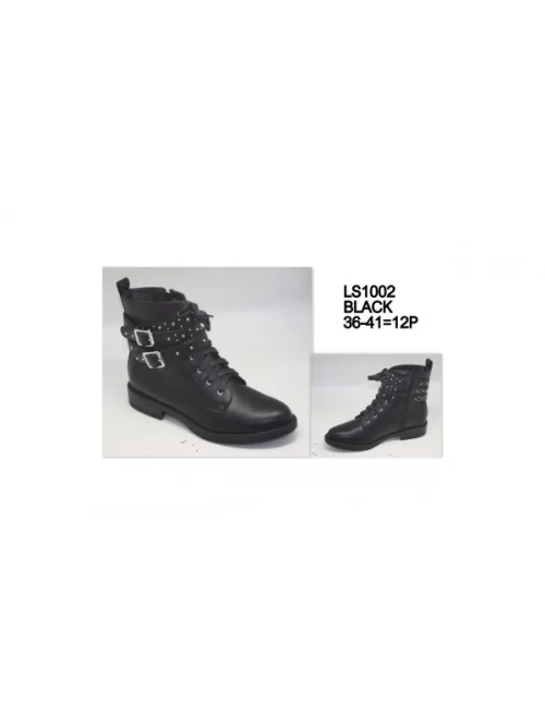 Obuwie damskie LS1002 BLACK (36-41)