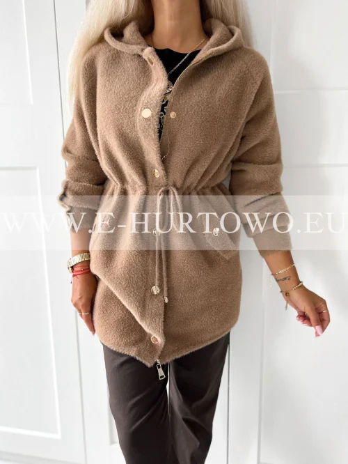 Płaszcz damski typu Alpaka FD25