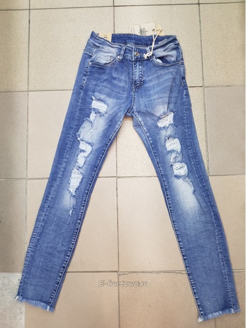 Spodnie damskie jeans (XS-XL) FR7