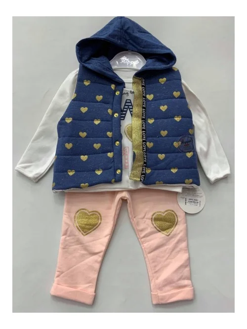 Komplet dziewczęcy HP 0275 (6M-18M) 4