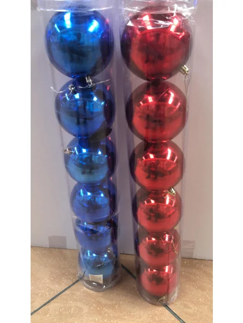 Bombki choinkowe 6szt