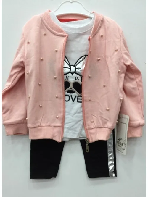 Komplet dziewczęcy FHM- 07029A (06-18)