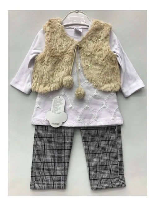 Komplet dziewczęcy BL2116 (6M-2L) 1