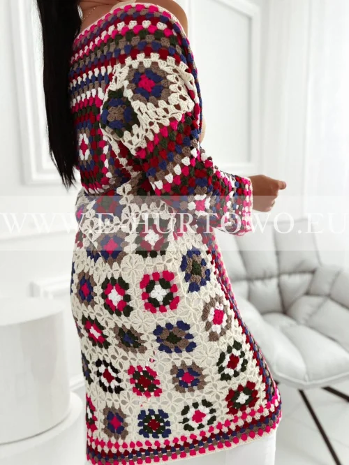 Sweterek narzutka damska UE62